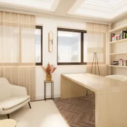 Projekt gabinetu dla generalnego remontu, inwestor prywatny, 2023