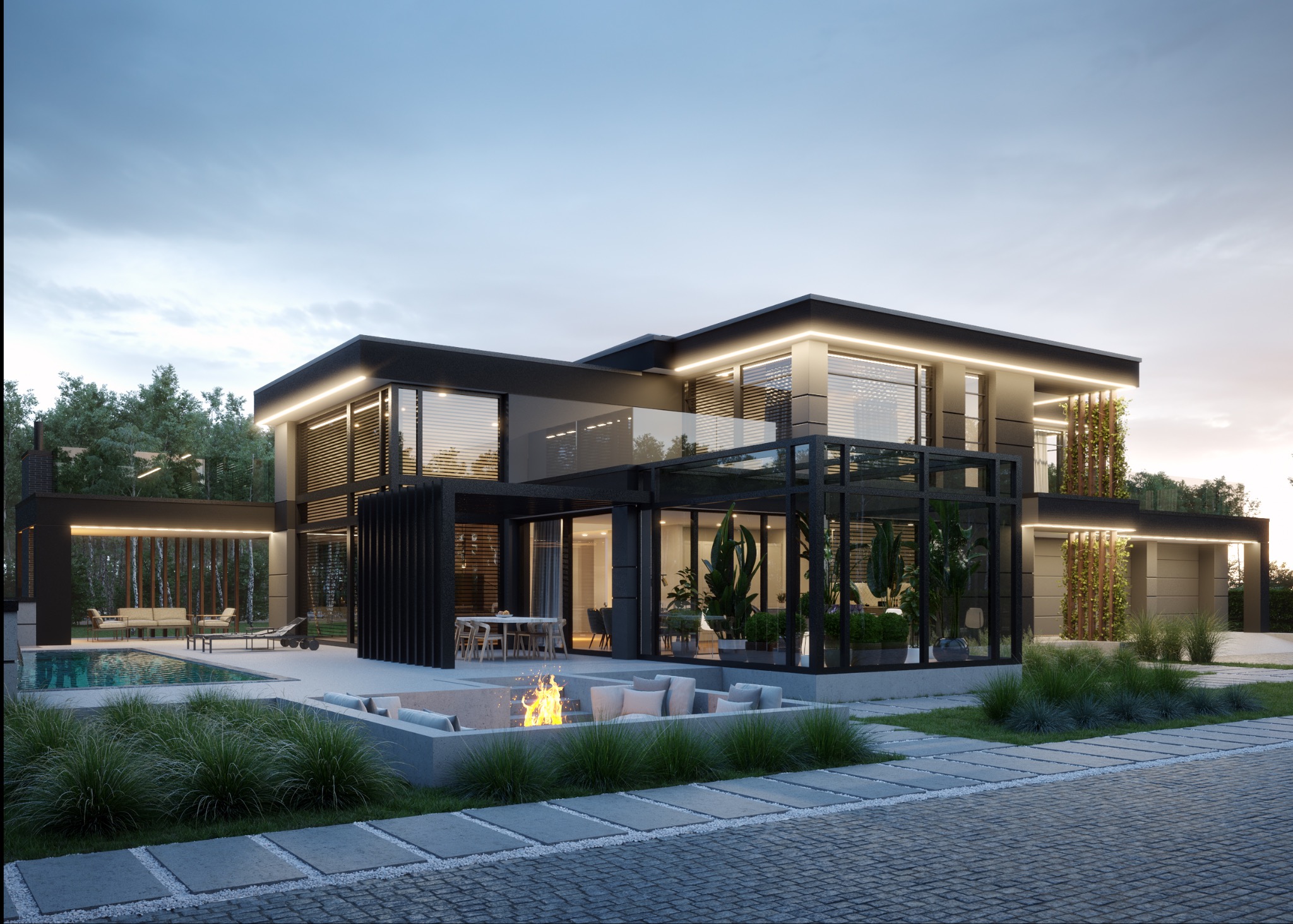 Dom na Śląsku. Automatyka wszystkich systemów w domu.