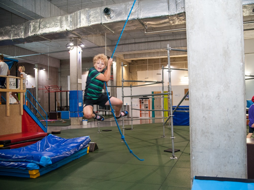 Czasami latamy jak tarzan...