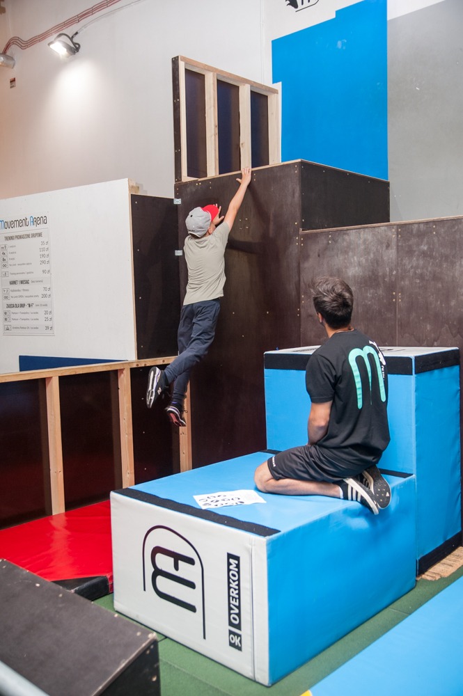 ...a czasami wspinamy się jak kot!