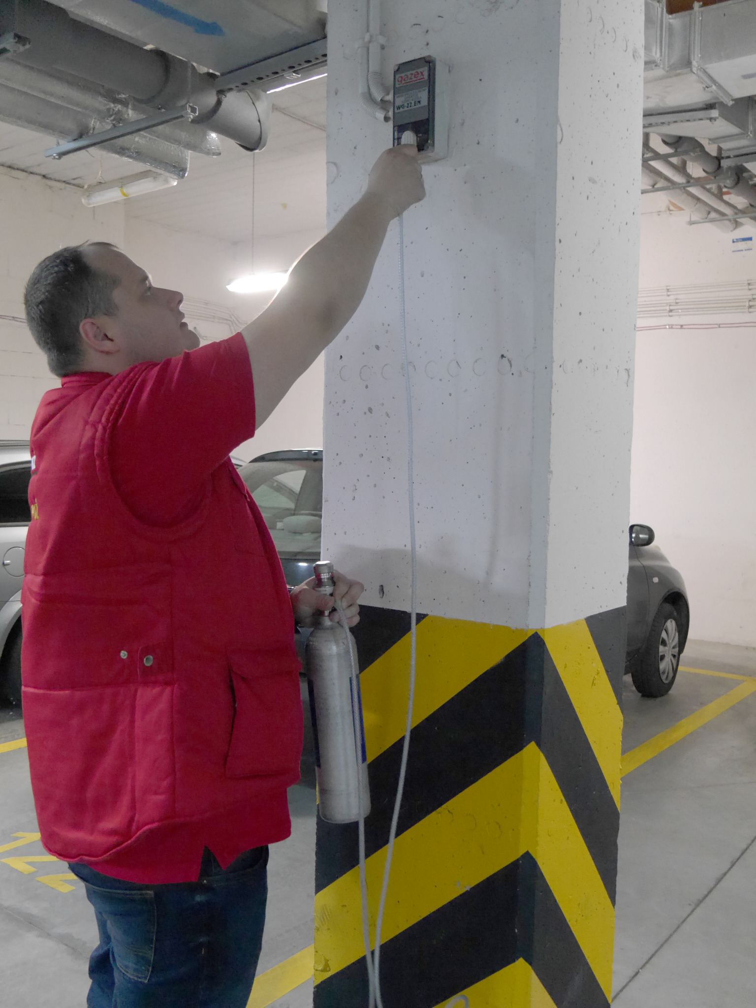 Przegląd instalacji detekcji gazów toksycznych