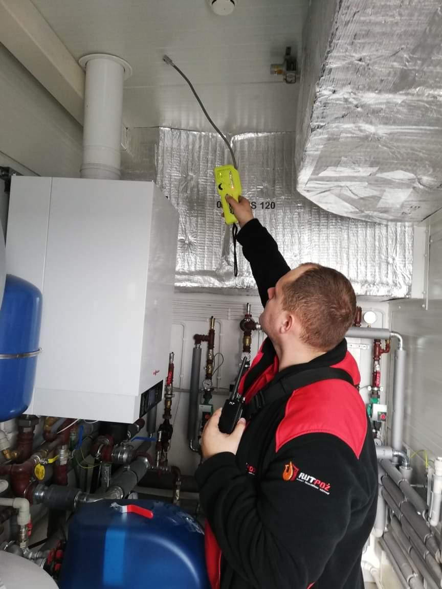 Przegląd instalacji detekcji gazów palnych orz wybuchowych