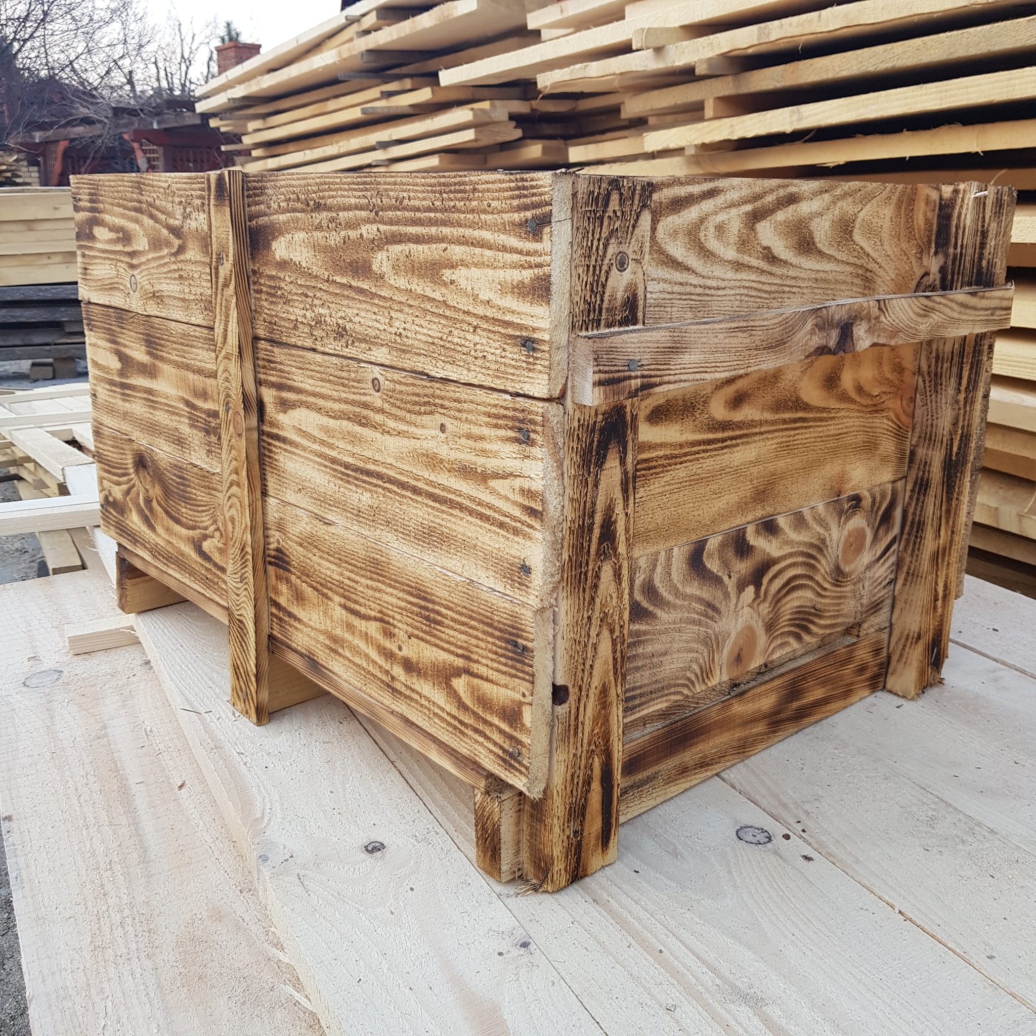 Opakowania drewniane