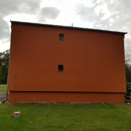 Druga ściana szczytowa gotowa