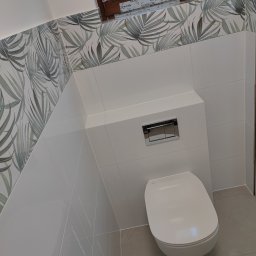 WC dom jednorodzinny 