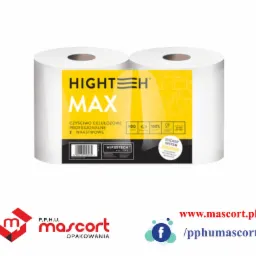 Dostępne wysokiej jakości czyściwa, ręczniki papierowe oraz papiery toaletowe.