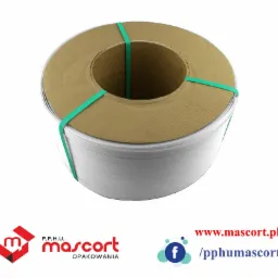 Oferujemy taśmę polipropylenową do zabezpieczania ładunk&oacute;w o r&oacute;żnej grubości, szerokości oraz nawoju.