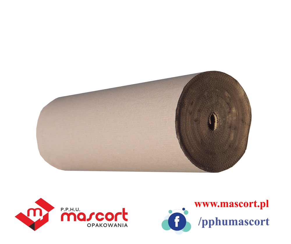 Oferujemy również tekturę falistą o różnej długości oraz szerokości.