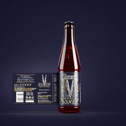 Projekt logo i etykiety dla marki piwa szampańskiego "Taste of Victory". W swoim stylu nawiązuje do nurtu art déco.