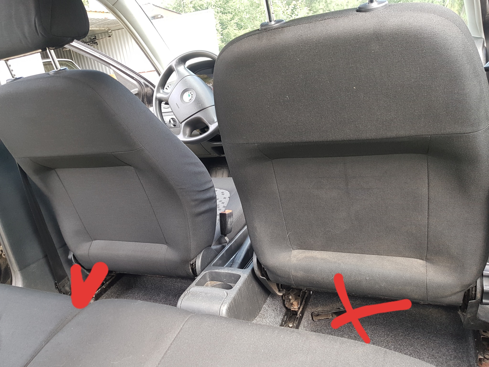 Pranie ekstrakcyjne tapicerki samochodowej