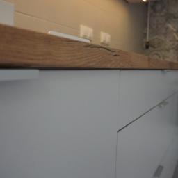 Fronty jasny szary mat, kamienica z 1925 roku Warszawa Ochota