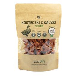 Kosteczki z kaczki z ryżem