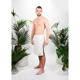 YEYE Made in Nature - Kilt na saunę męski wiązany