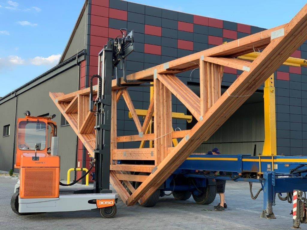 gotowe wiązary dachowe w naszej siedzibie