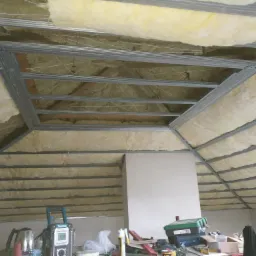 Poddasze w trakcie docieplania. Lipiec 2018.