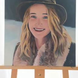 Portret młodej góralki