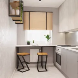 Minimalistyczna kuchnia dla pary