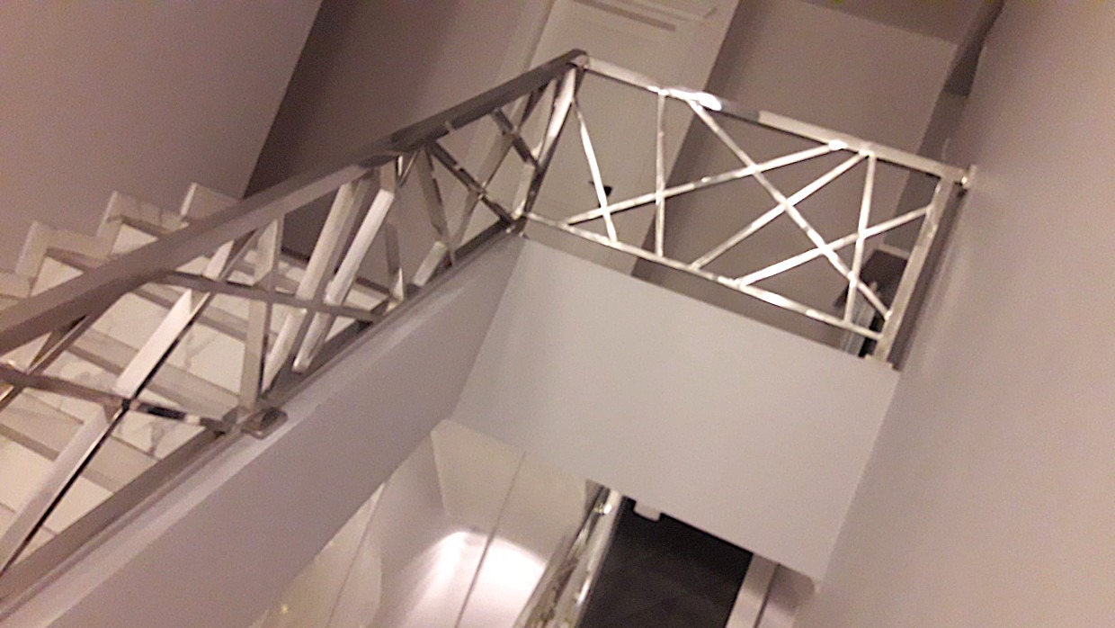 balustrada modernistyczna