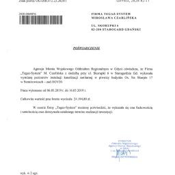 Firma Tegaz-System - Układanie kostki granitowej Starogard Gdański