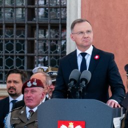 Andrzej Duda- Prezydent RP
Plac Zamkowy Warszawa - Obchody 3 Maja