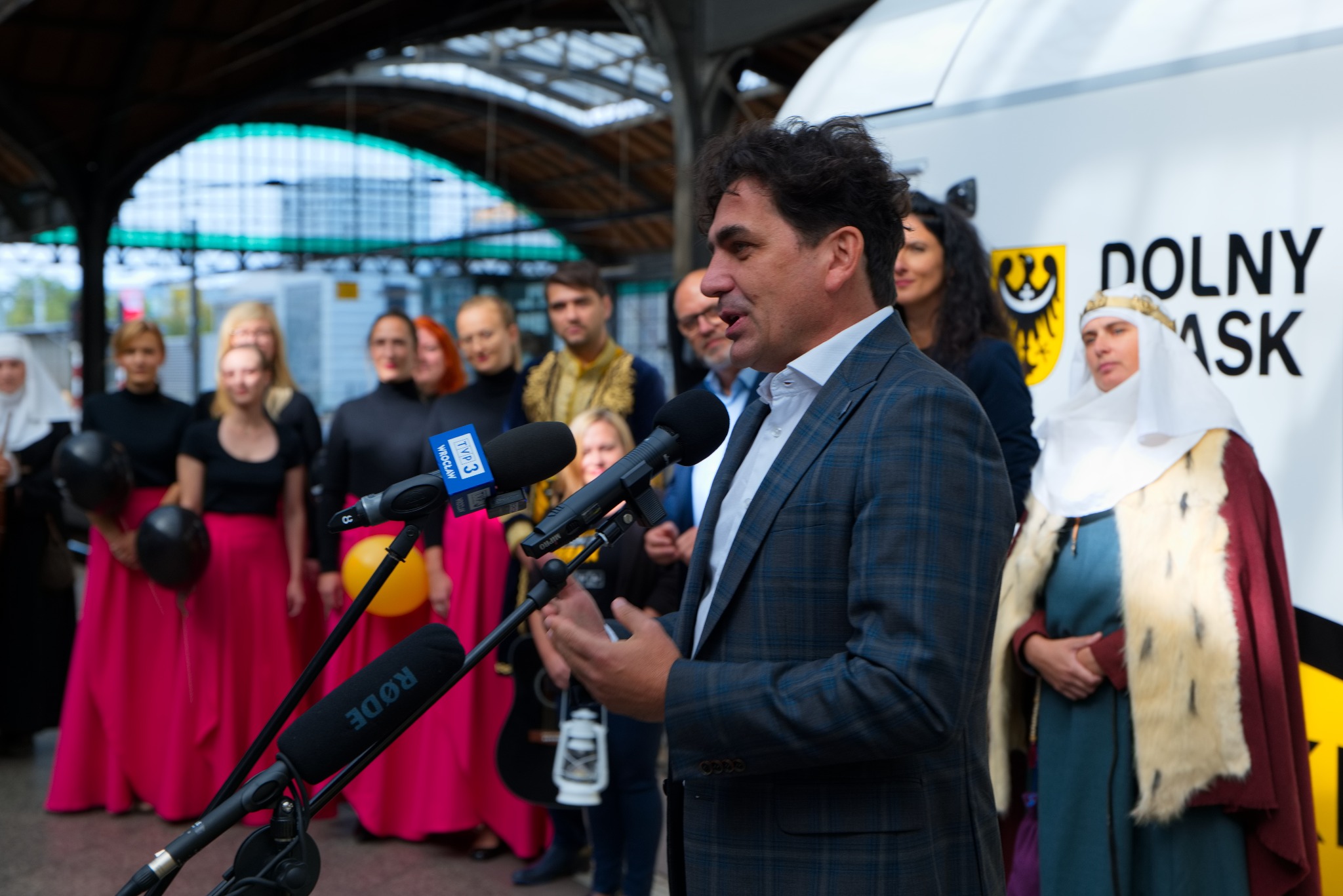 Transmisja konferencji z nagłośnieniem + obsługa fotograficzna na Dworcu Głównym we Wrocławiu