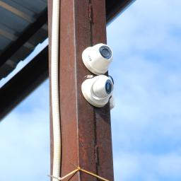 Kamery analogowe - monitoring składu opału w Mrozowie.