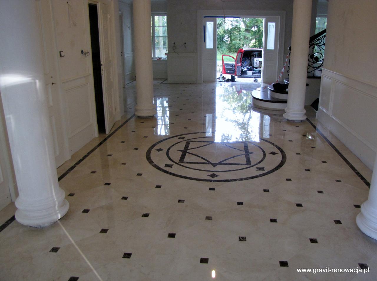 polerowanie posadzek kamiennych