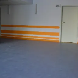 Szpital w Bydgoszczy. Linoleum.