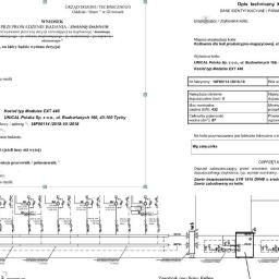 Saniproj Leszek Cygan - Skan wniosku o przeprowadzenie badania/zmianę danych kotła wodnego, zawierający opis techniczny, parametry kotła oraz schemat instalacji z zasobnikiem cwu firmy Reflex.