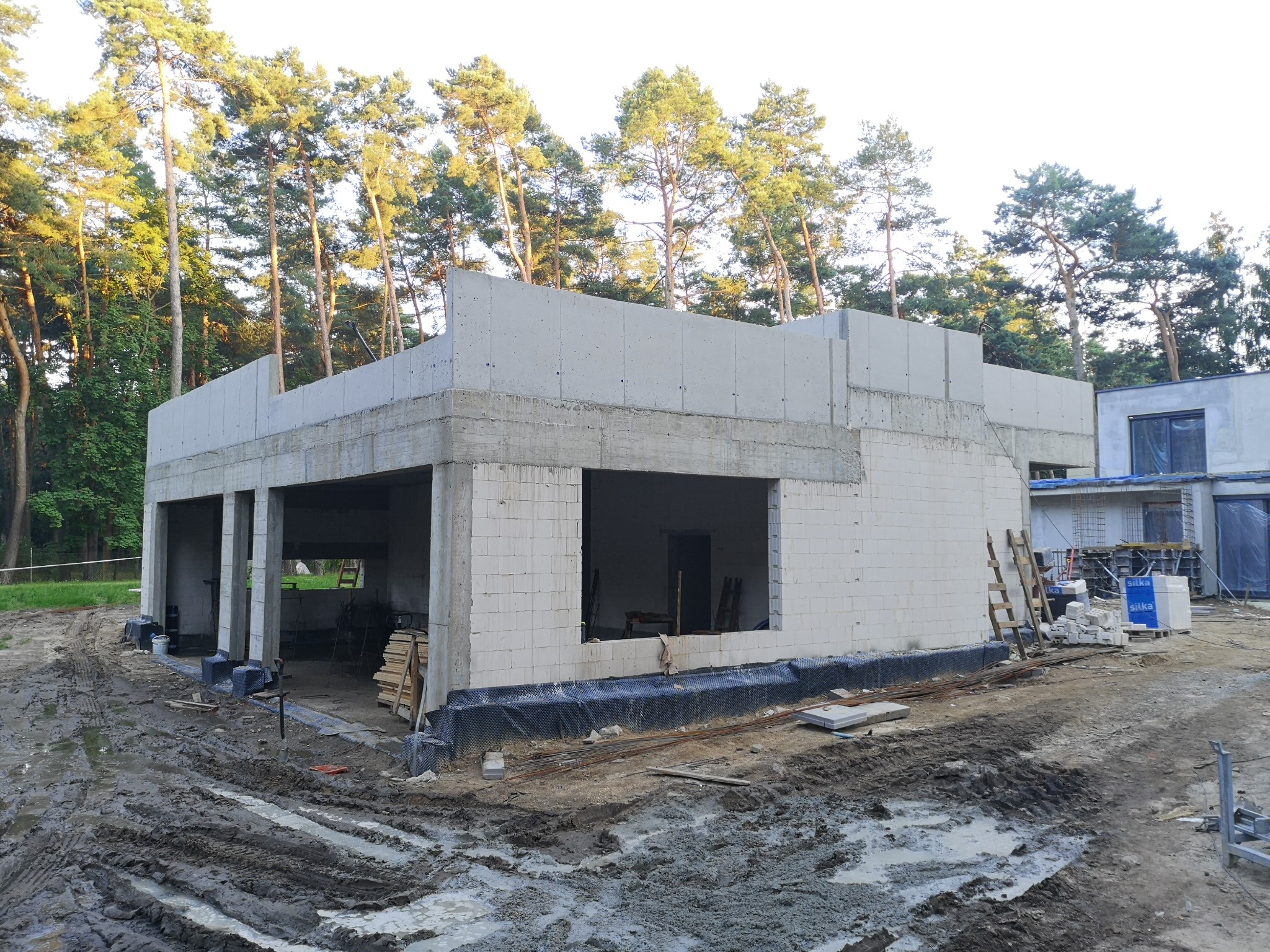 Nowe skrzydło podwarszawskiej willi