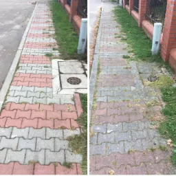 Czyszczenie kostki metodą ciśnieniową