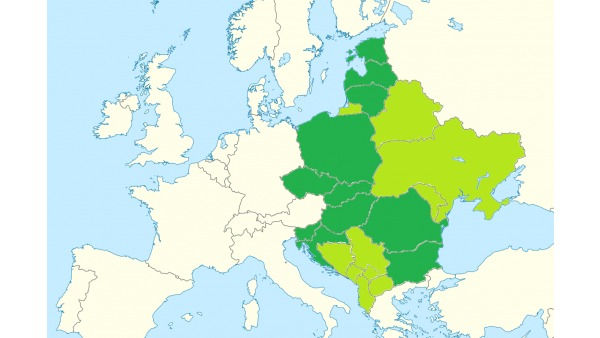 Kraje do których jeździmy Zielony kolor - stawka normalna Jasno zielony kolor - wycena indywidualna