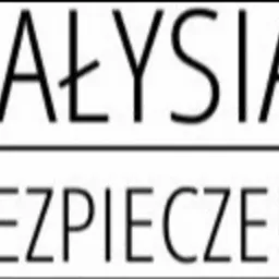 Logo firmy Małysiak Ubezpieczenia z adresem strony internetowej malysiak-ubezpieczenia.pl w opisie.