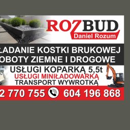 ROZBUD usługi brukarskie Daniel Rozum - Firma Brukarska Wysoczyn