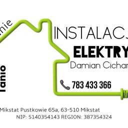 Instalacje elektryczne Damian Cicharski - Projektant instalacji elektrycznych Ostrzeszów