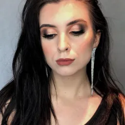 Makijaż wieczorowy.