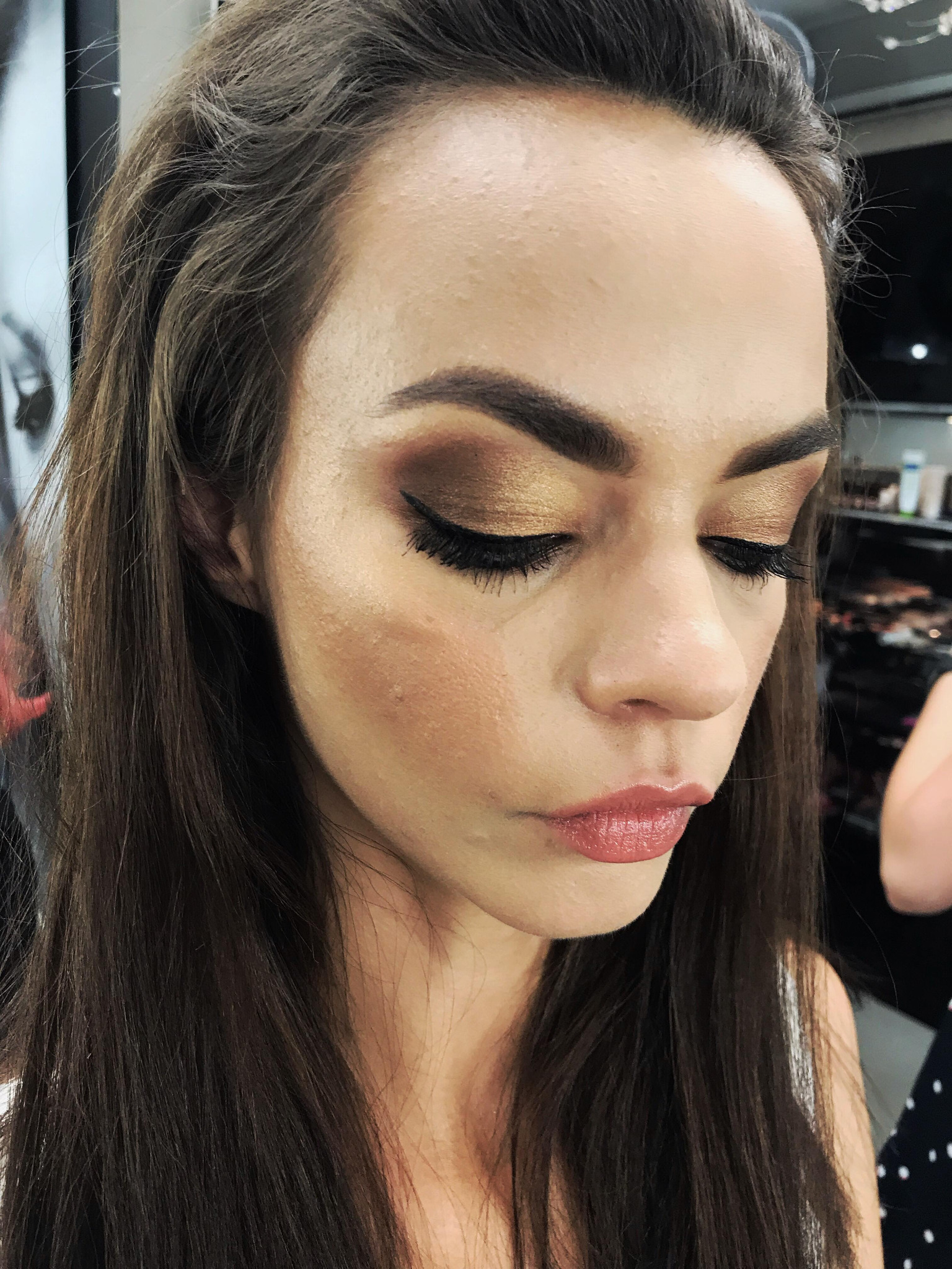 Makijaż okolicznościowy.