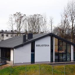 Biblioteka w Mierzęcicach, wybudowana praktycznie 