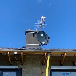 Montaż instalacji i anten telewizji naziemnej, satelitarnej oraz LTE