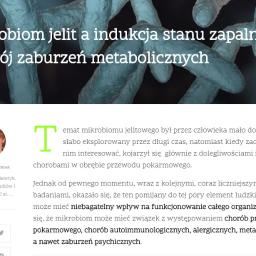 Fragment artykułu mojego autorstwa, dostępnego na stronie dietetycy.org.pl pod adresem: https://dietetycy.org.pl/mikrobiom-jelit-a-indukcja-stanu-zapalnego-i-rozwoj-zaburzen-metabolicznych/