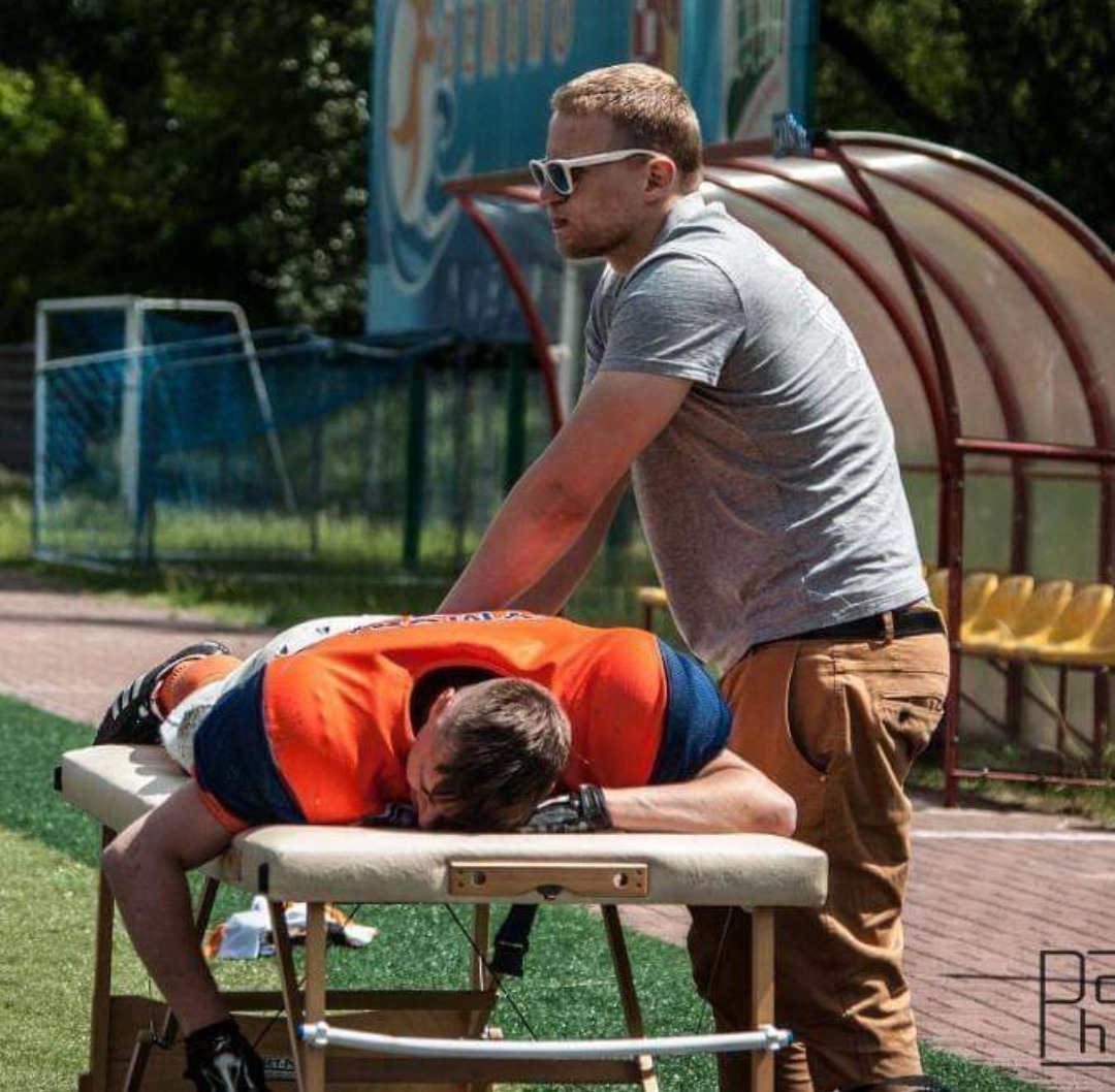 Mam duże doświadczenie w fizjoterapii sportowej.