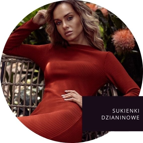 Sukienki dzianinowe - wyłącznie Polskie marki w ofercie