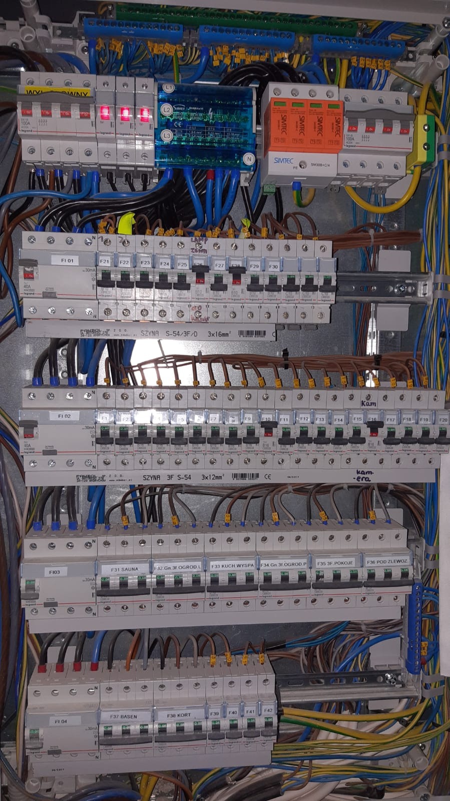 Rozdzielnia rozbudowana