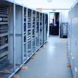 Prefabrykacja szaf sterowniczych. Brückner / Rosenheim.