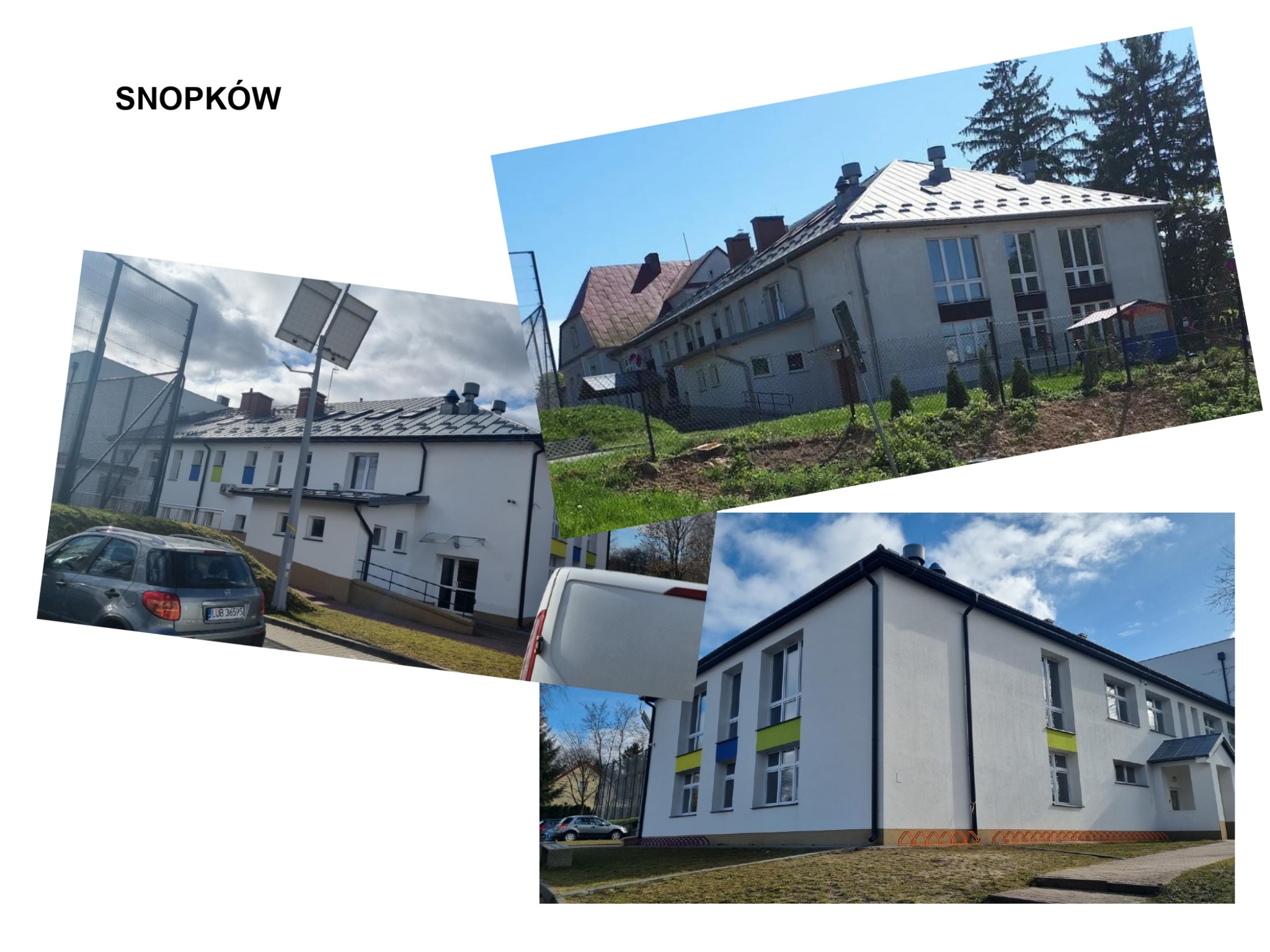 Termomodernizacja budynku Szkoły Podstawowej w Snopkowie