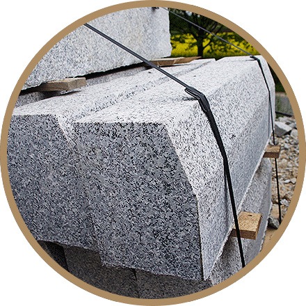 Krawężniki granitowe