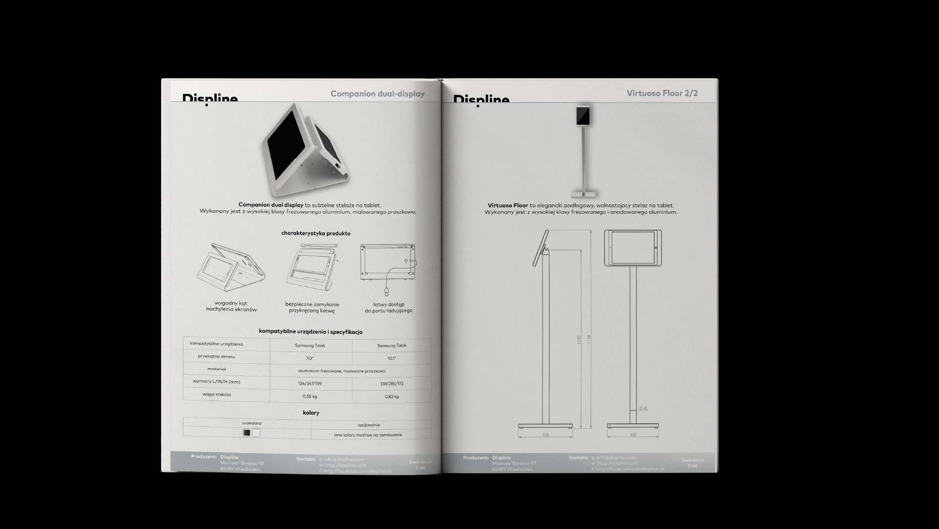Katalog produktowy Displine