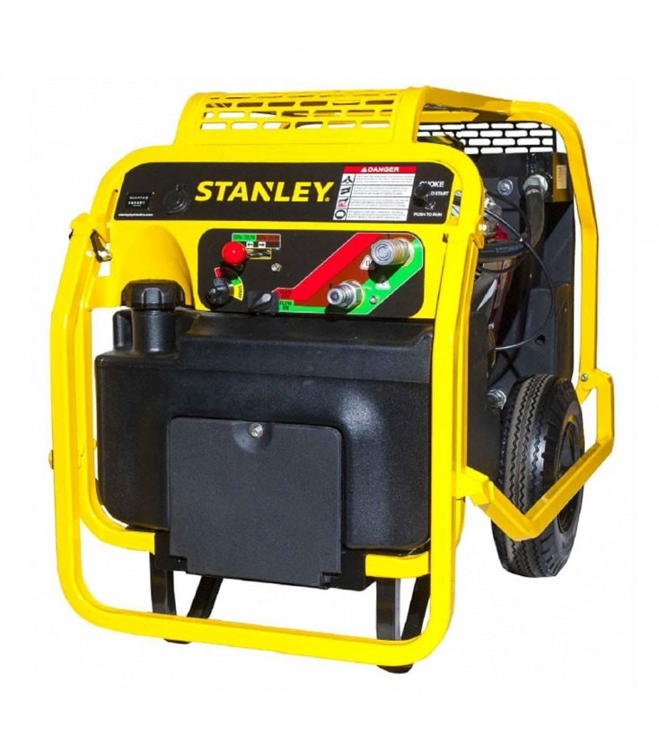 Andrzej Reguła Inwest-Pol spalinowy agregat hydrauliczny stanley