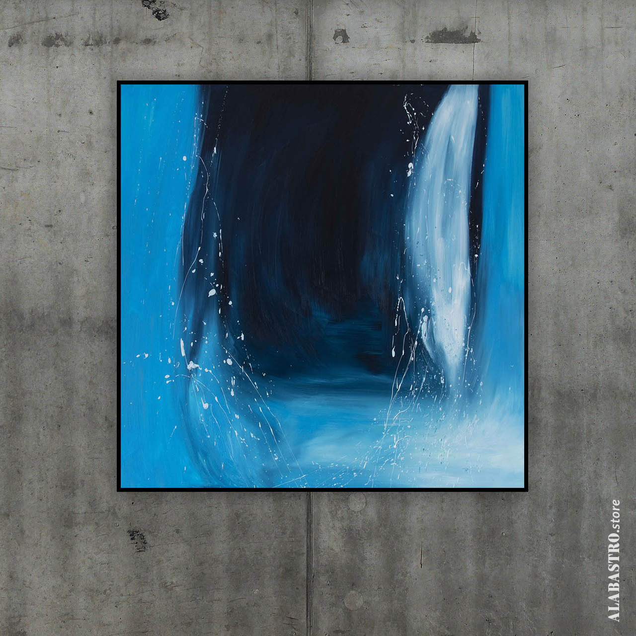 Nowoczesny obraz abstrakcyjny do salonu.