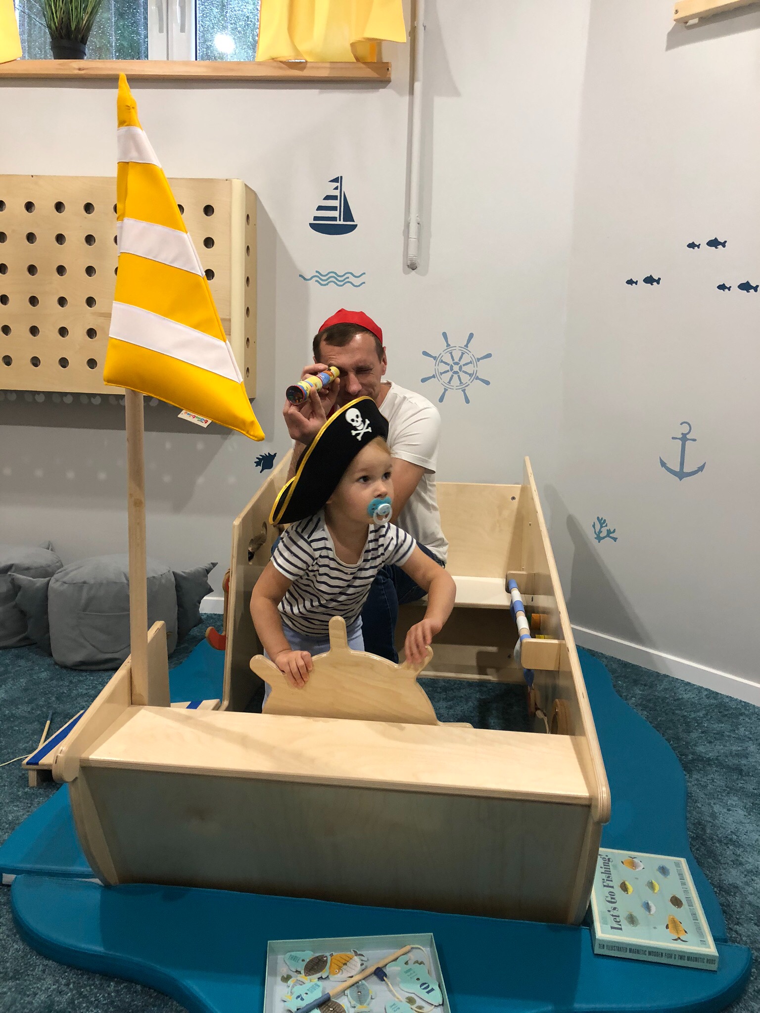 Kreatywna Sala Zabaw - Mini Sala Marynarska Przygoda